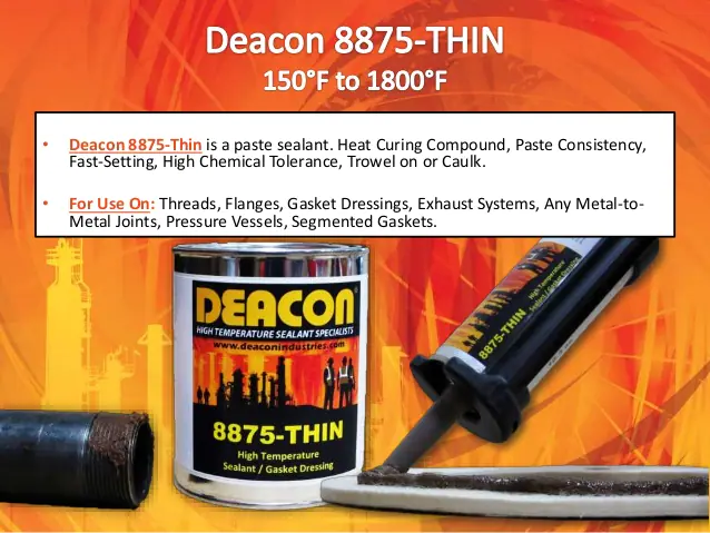 DEACON 8875-THIN - Hợp chất dán kín phản ứng nhiệt