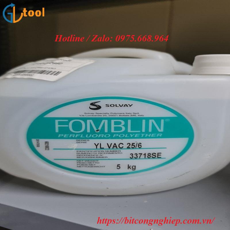 Dầu chân không Fomblin YL VAC 25/6